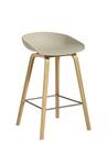 Details Hay About A Stool AAS 32 About A Stool AAS 32, Küchenvariante: Sitzhöhe 64 cm, Eiche lackiert, Pastellgrün