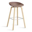 Details Hay About A Stool AAS 32 About A Stool AAS 32, Barvariante: Sitzhöhe 74 cm, Eiche geseift, Soft brick 2.0
