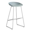 About A Stool AAS 38, Barvariante: Sitzhöhe 74 cm, Edelstahl, Dusty blue 2.0