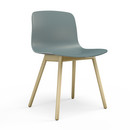 About A Chair AAC 12, Dusty blue, Eiche lackiert