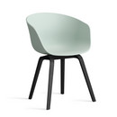 About A Chair AAC 22, Dusty mint 2.0, Eiche schwarz lackiert