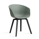 About A Chair AAC 22, Fall green 2.0, Eiche schwarz lackiert