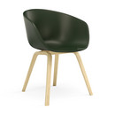 About A Chair AAC 22, Grün, Eiche geseift