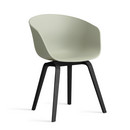 About A Chair AAC 22, Pastel green 2.0, Eiche schwarz lackiert