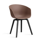 About A Chair AAC 22, Soft brick 2.0, Eiche schwarz lackiert