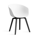 About A Chair AAC 22, White 2.0, Eiche schwarz lackiert