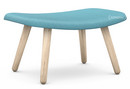 Details Hay About A Lounge Ottoman AAL 03 About A Lounge Ottoman AAL 03, Divina Melange 721 - aqua, Eiche geseift