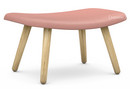 About A Lounge Ottoman AAL 03, Steelcut Trio 515 - rosa, Eiche lackiert