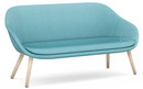 About A Lounge Sofa for Comwell, Divina Melange 721 - aqua, Eiche geseift
