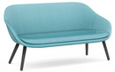 About A Lounge Sofa for Comwell, Divina Melange 721 - aqua, Eiche schwarz lackiert
