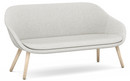 About A Lounge Sofa for Comwell, Divina Melange 120 - hellgrau, Eiche geseift