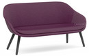 About A Lounge Sofa for Comwell, Divina Melange 671 - weinrot, Eiche schwarz lackiert