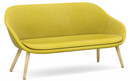 About A Lounge Sofa for Comwell, Hallingdal 420 - gelb, Eiche lackiert