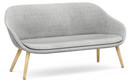 About A Lounge Sofa for Comwell, Hallingdal - hellgrau, Eiche lackiert