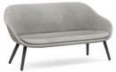 About A Lounge Sofa for Comwell, Hallingdal 116 - warmgrau, Eiche schwarz lackiert
