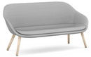 About A Lounge Sofa for Comwell, Steelcut Trio - hellgrau, Eiche geseift