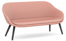 About A Lounge Sofa for Comwell, Steelcut Trio 515 - rosa, Eiche schwarz lackiert