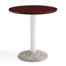 Ceramic Table, Bordeaux ceramic, Ø 70 cm