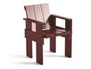 Crate Dining Chair, Kiefer iron red lackiert