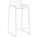 Hee Bar Stool, Barvariante: Sitzhöhe 75 cm, White