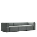 Mags Sofa, 3 Sitzer (B 268,5), Hallingdal - schwarz/weiß