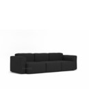 Mags Soft Sofa Kombination 1, 3 Sitzer, Hallingdal - charcoal