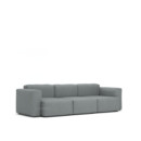 Mags Soft Sofa Kombination 1, 3 Sitzer, Hallingdal 130 - hellgrau