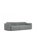 Mags Soft Sofa Kombination 1, 3 Sitzer, Hallingdal 166 - schwarz/weiß
