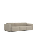 Mags Soft Sofa Kombination 1, 3 Sitzer, Steelcut Trio - beige