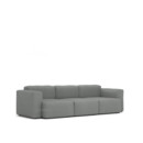 Mags Soft Sofa Kombination 1, 3 Sitzer, Steelcut Trio - hellgrau