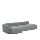 Mags Soft Sofa Kombination 4, Armlehne links, Hallingdal - schwarz/weiß