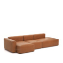 Mags Soft Sofa Kombination 4, Armlehne links, Leder Sense - cognac