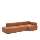 Mags Soft Sofa Kombination 4, Armlehne rechts, Leder Sense - cognac