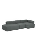 Mags Soft Sofa Kombination 4, Armlehne rechts, Steelcut Trio - dunkelgrau