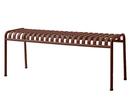 Palissade Bench, Iron red