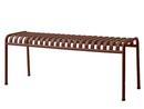 Details Hay Palissade Bench Palissade Bench, Iron red