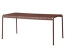 Details Hay Palissade Table Palissade Table, Iron red, L 170 x B 90 cm