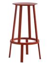 Revolver Bar Stool, Barvariante: Sitzhöhe 76 cm, Rot