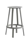 Revolver Bar Stool, Küchenvariante: Sitzhöhe 65 cm, Sky grey