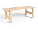 Weekday Table, B 230 x T 83 cm, Kiefer lackiert