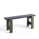 Weekday Bench Duo, Olive / Steel blue