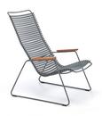 Click Lounge Sessel, Dark grey