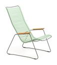 Click Lounge Sessel, Dusty light green