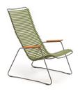 Click Lounge Sessel, Olive green