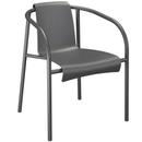 Nami Dining Chair, Mit Armlehnen, Dark grey