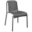 Nami Dining Chair, Ohne Armlehnen, Dark grey