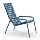 ReCLIPS Lounge Chair, Sky blue, Aluminium-Armlehnen