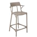 A.I. Stool Recycled, 65 cm, Grau