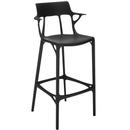 A.I. Stool Recycled, 75 cm, Schwarz