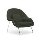 Womb Chair, mittel (H 79cm / B 89cm / T 79cm), Stoff Curly - Grün